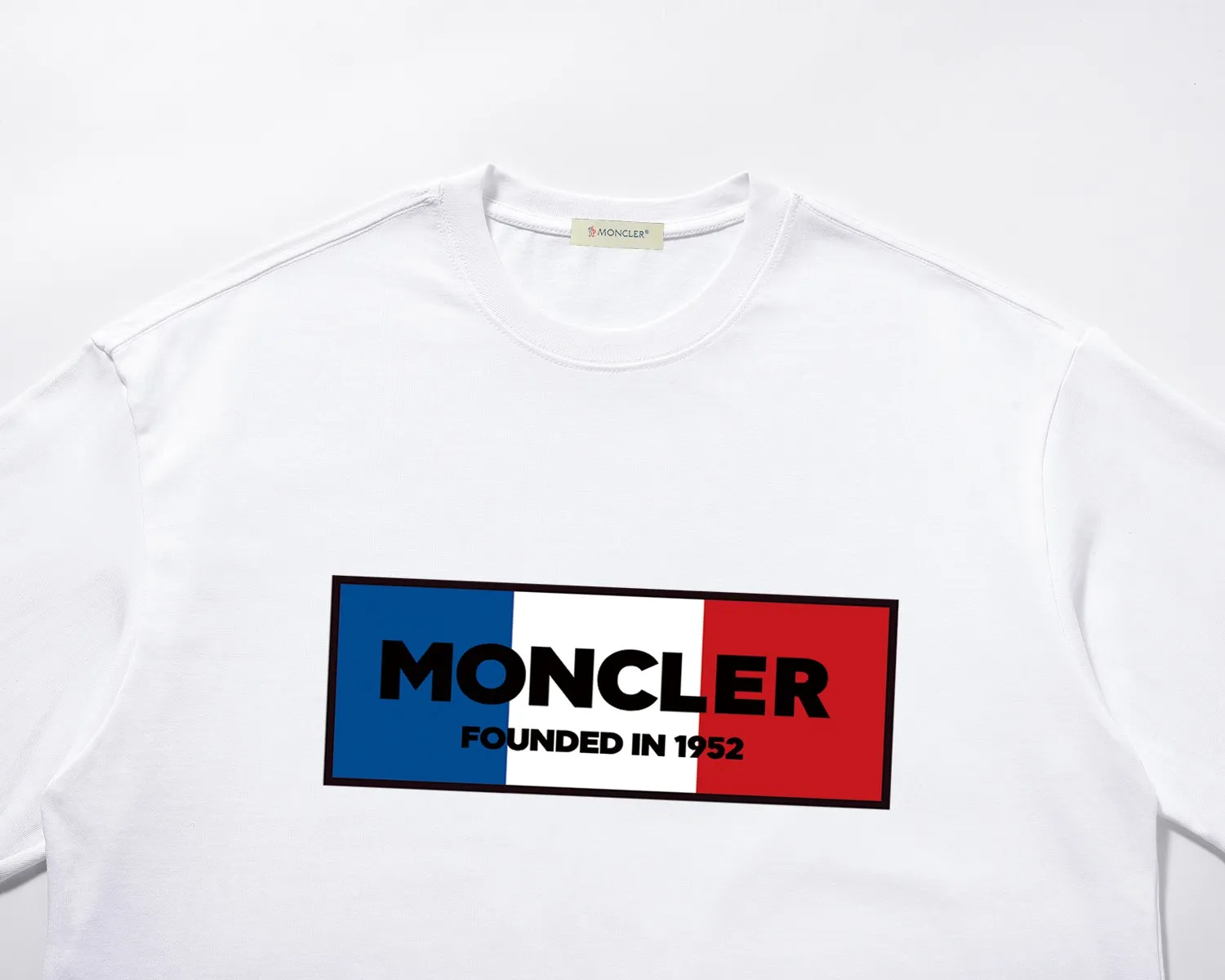 《 Quality》 MONCLER MC Same Style T 2024 New Arrival 260 Versatile ：Black White Sizes： S M L XL XXL